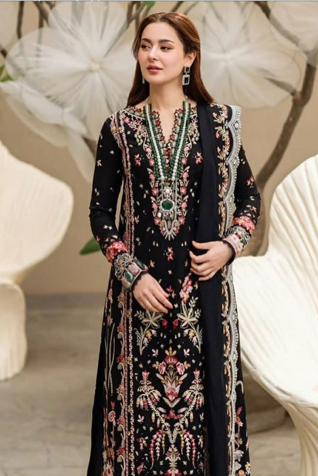 Qalamkar Shoya Lawn Volume Sahil Collection 2025