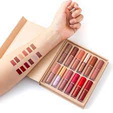 12 Pcs Mocallure Transparent Clear Lip Gloss | High Pigment Lipgloss Set | Best Quality Lipgloss Set