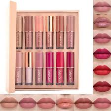 12 Pcs Mocallure Transparent Clear Lip Gloss | High Pigment Lipgloss Set | Best Quality Lipgloss Set