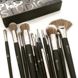 Trendy 13-pcs-b-h-cosmetics-studio-pro-brush set 