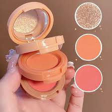 3 In 1 Matte Highlighter Blush Palette 
