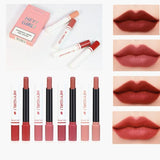 4-in-1 Trending Lipstick Set – Cigarette-shaped Matte Lipsticks, Long-lasting, Easy To Apply, Non-sticky & Fade-resistant Lip Gloss For Makeup Lovers