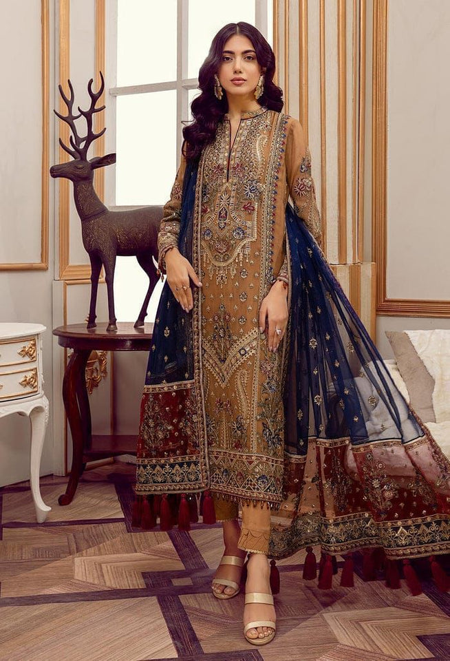 Adan Libas Most Demanded Embroidered Suit 