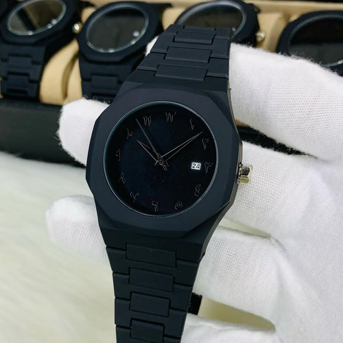 Aura Fiber Arabic Dial Watch Date Feature | Lightweight with Butterfly Lock