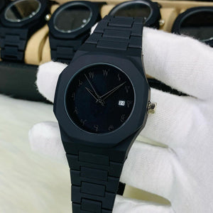 Aura Fiber Arabic Dial Watch Date Feature | Lightweight with Butterfly Lock