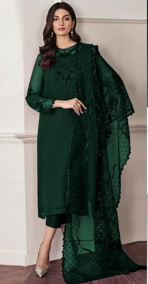 Baroque Suit Collection Green colour