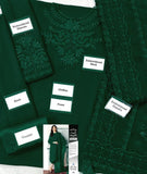 Baroque Suit New Collection with Green Colour