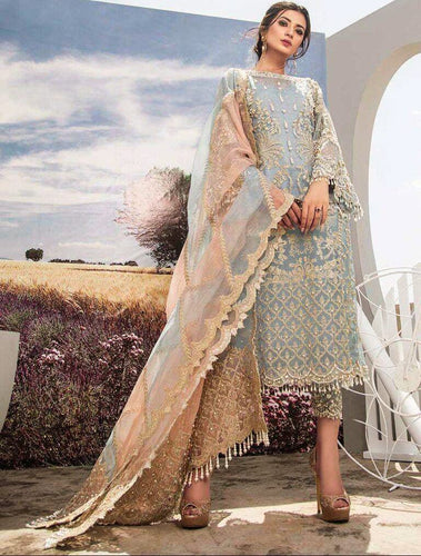 Branded AGHA NOOR Heavy Embroidered