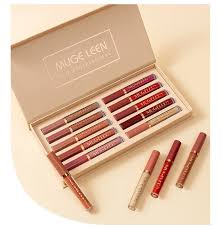 Mugeleen 10 Colors Lip Gloss Set