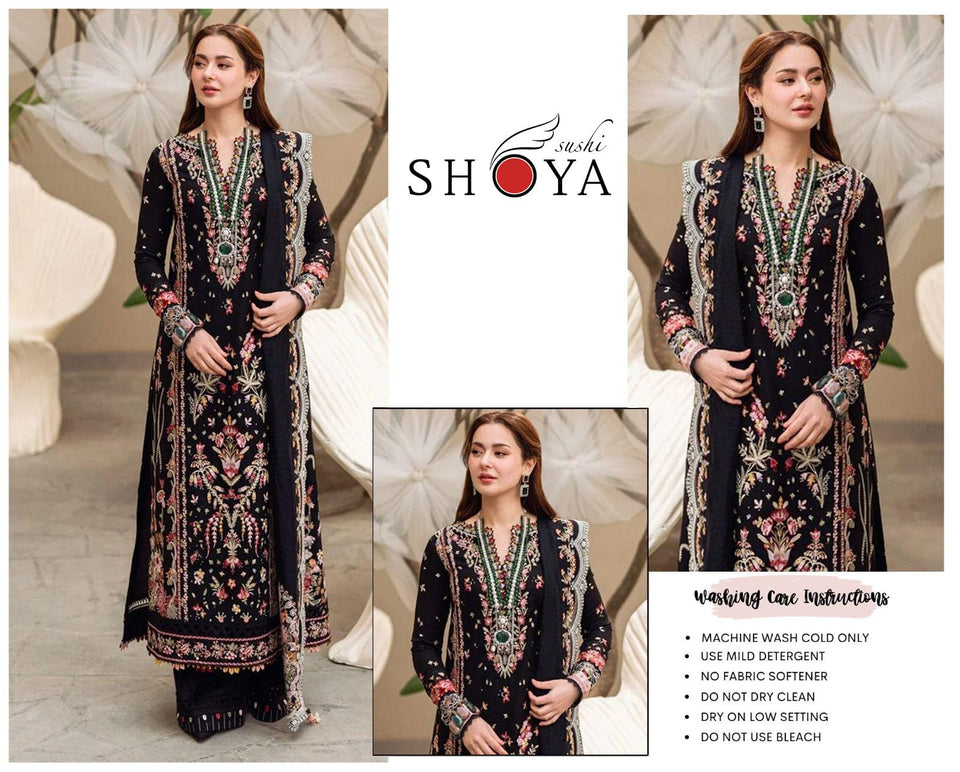 Qalamkar Shoya Lawn Volume Sahil Collection 2025
