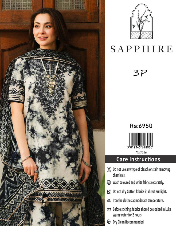 Sapphire Summer Style with black colour
