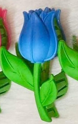 Pack Off 01 Flower Girl Hair Clip | Hair Clip For Women | Best Quality Hair Clip | Catcher For Women & Girls ( Standard Large Size)