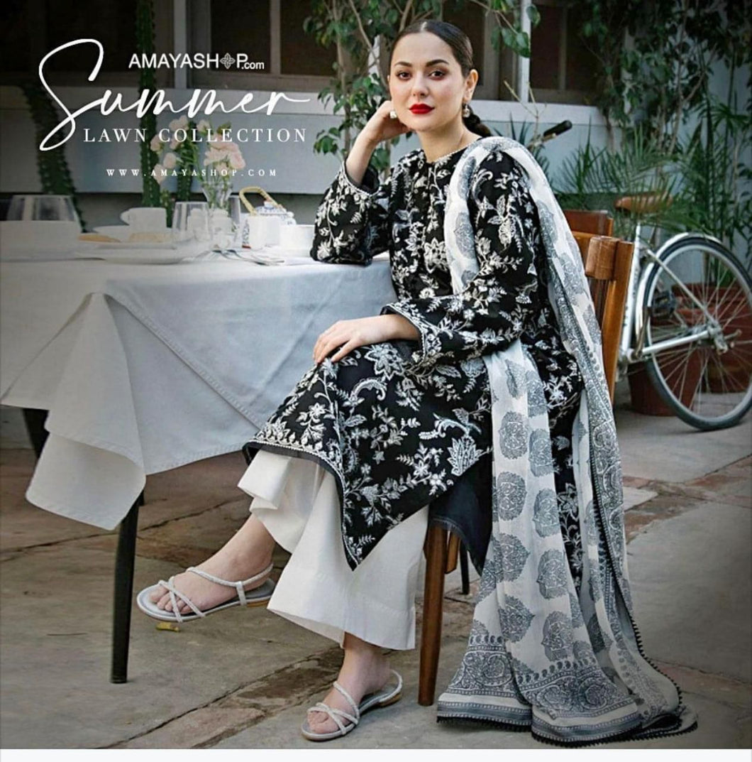 Zara Shahjahan Lawn
Summer Collection 2025