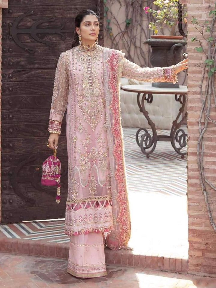 Zubeida Fabrics | Gulaal Wedding Edition – Luxury Embroidered Organza Suit