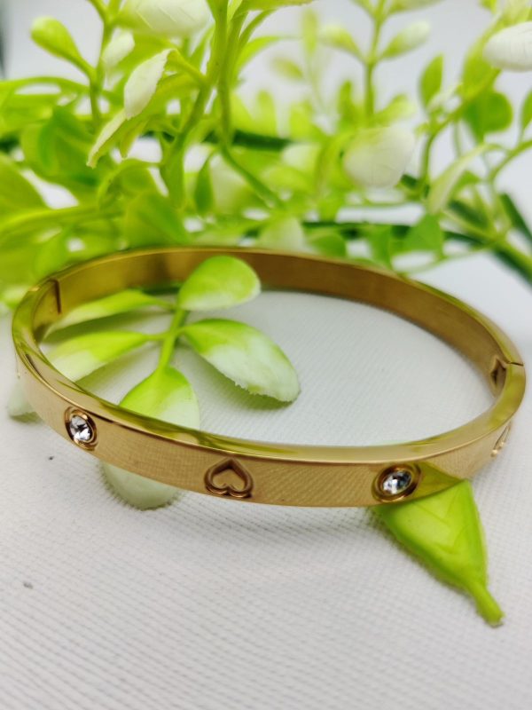 Adjustable Cartier Heart Charm Bracelet – Imported Luxury Bracelet | Best Quality Artificial Bracelet For Girls &amp; Women | Bracelet For Every Occasion | Elegant Design
