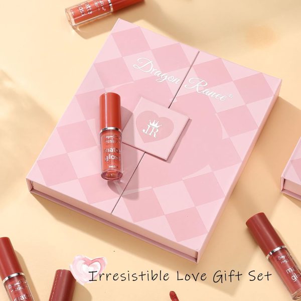 Dragon Ranee 12-color Matte Lip Gloss Set – Long-lasting Waterproof Lip Gloss Set, High-pigment Liquid Lipstick Collection – Smooth Velvet Finish – Perfect For Daily Wear, Gifting & Professional Use