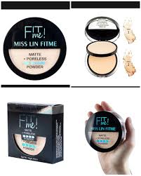 Miss Lin Fitme Matte Face Powder Double 2in1