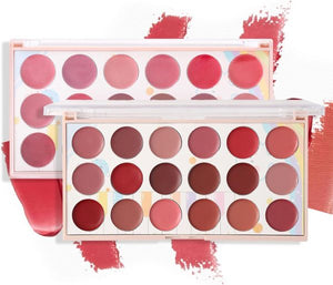 Moccallure Professional 18-colors Lipstick Kit – Long-lasting, Hydrating & Compact | Unisex Makeup Set