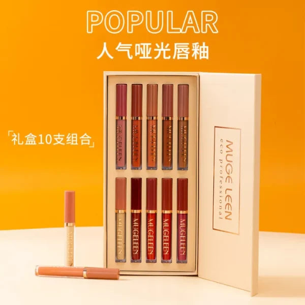  10 Colors Lip Gloss set