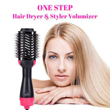 One Step 2 In 1 Hair Dryer & Brush (dryer + Styler) Brush For Fast Drying, Straightening, Curling